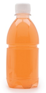Maderin orange colored soft drink
