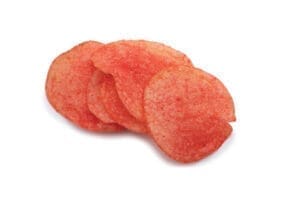 Red potato chips
