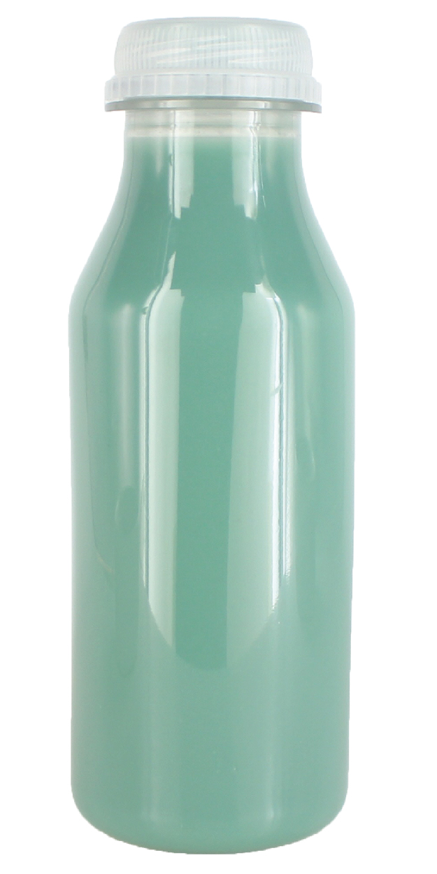 Blue colored smoothie