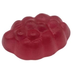 Purple vitamin gummie