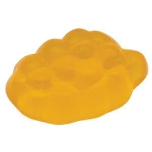 Yellow vitamin gummie