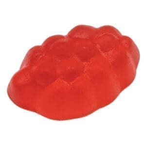 Red vitamin gummie