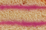 Cake with pink filling