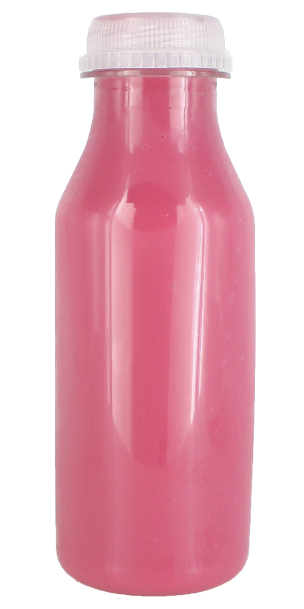Brilliant Pink colored smoothie