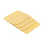 Sliced yellow cheese