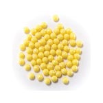 Yellow candy pearls