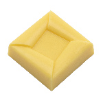 Yellow colored chocolate