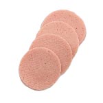 Plant-based alternative to sliced meat in orange