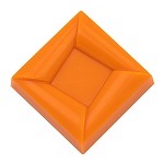 Orange colored chocolate